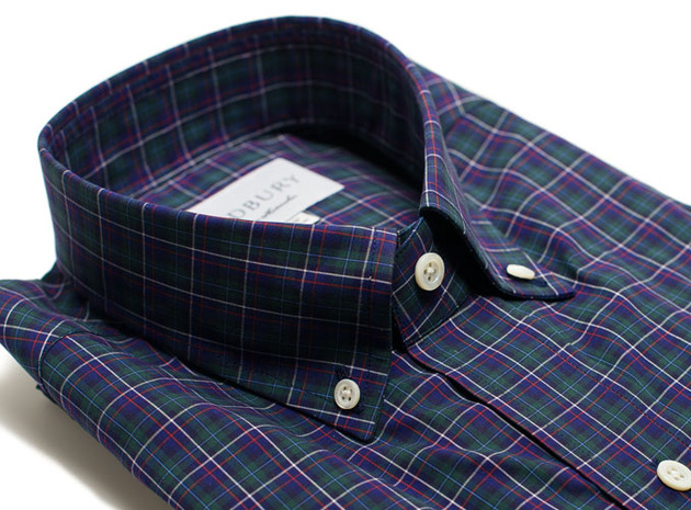 The Henderson Plaid collar