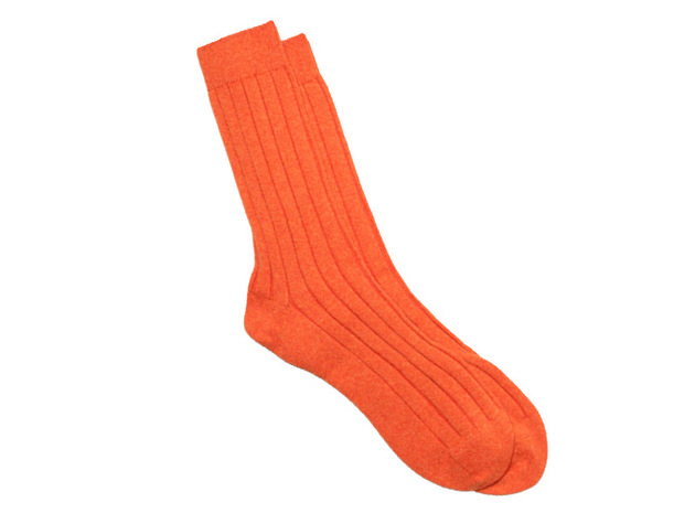 The Orange Alastair Sock collar