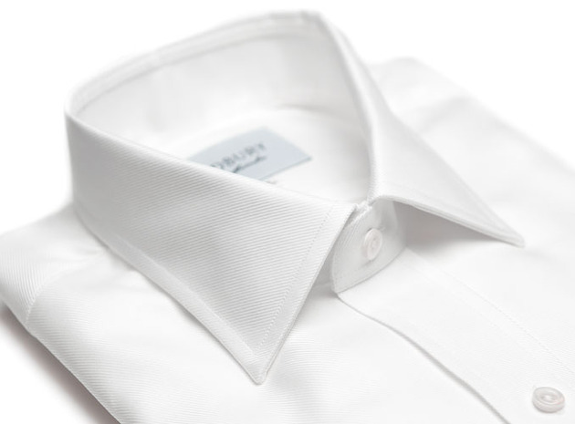 The White Royal Twill Worker collar